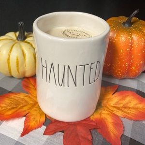 Rae Dunn HAUNTED Candle (Spiced Apple)